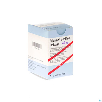 Rilatine modified release 40 mg caps. 30x40mg