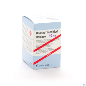 Rilatine modified release 40 mg caps. 30x40mg