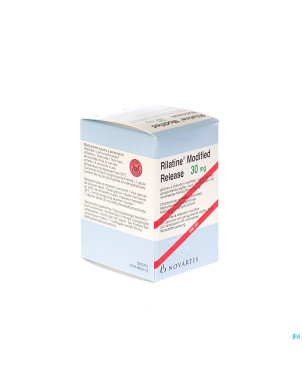 Rilatine modified release 30 mg caps  30x30mg