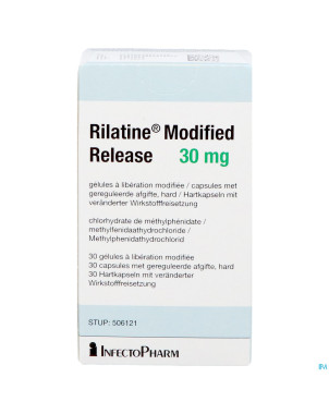 Rilatine modified release 30 mg caps  30x30mg