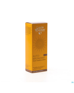 Widmer sun creme autobronzante parf 100ml
