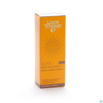 Widmer sun creme autobronzante parf 100ml