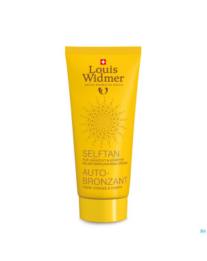 Widmer sun creme autobronzante parf 100ml