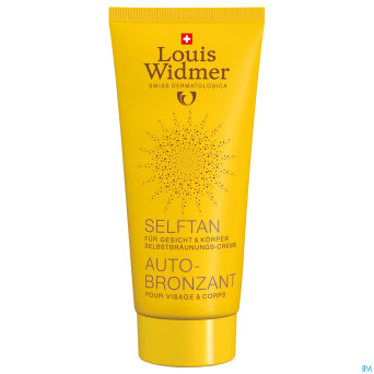 Widmer sun creme autobronzante parf 100ml