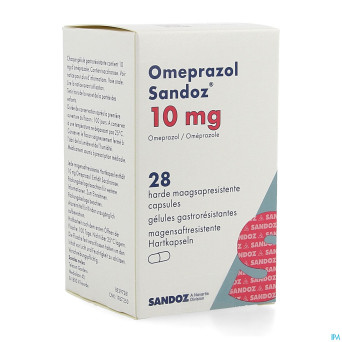 Omeprazol sandoz caps enter 28 x 10 mg