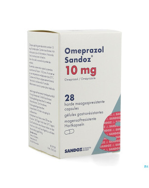 Omeprazol sandoz caps enter 28 x 10 mg