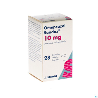 Omeprazol sandoz caps enter 28 x 10 mg