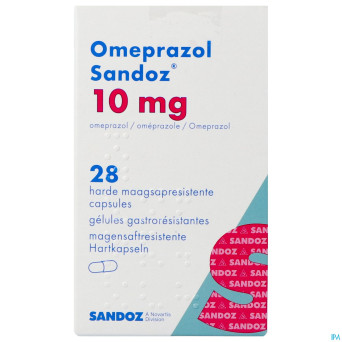Omeprazol sandoz caps enter 28 x 10 mg