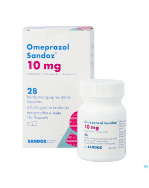 Omeprazol sandoz caps enter 28 x 10 mg