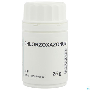 Chlorzoxazone 25g febelcare