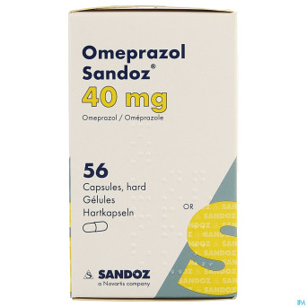 Omeprazol sandoz caps enter 56 x 40 mg