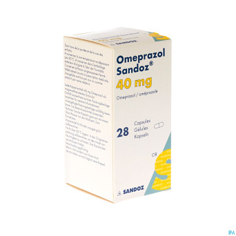 Omeprazol sandoz caps enter 28 x 40 mg
