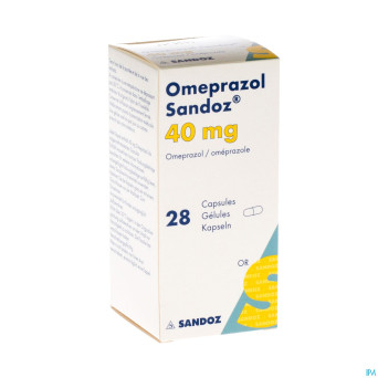 Omeprazol sandoz caps enter 28 x 40 mg