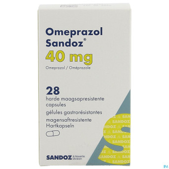 Omeprazol sandoz caps enter 28 x 40 mg