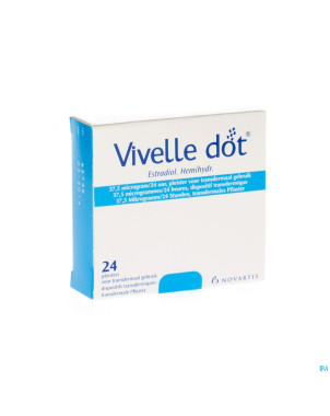 Vivelle dot 37,5 ug pleisters 24 x 37,5 ug
