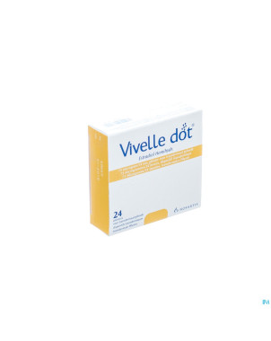 Vivelle dot 75,0 ug pleisters 24 x 75,0 ug