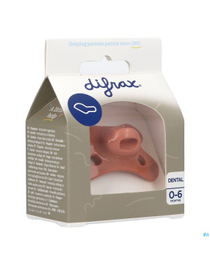 Difrax sucette silicone mini-dental    0-6m 799