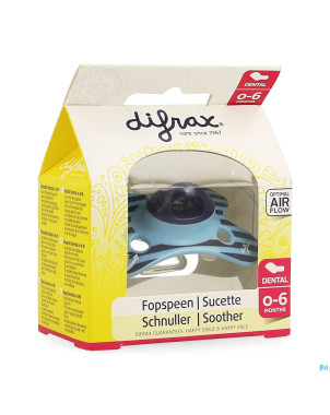 Difrax sucette silicone mini-dental    0-6m 799