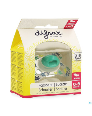 Difrax sucette silicone mini-dental    0-6m 799