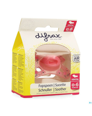 Difrax sucette silicone mini-dental    0-6m 799