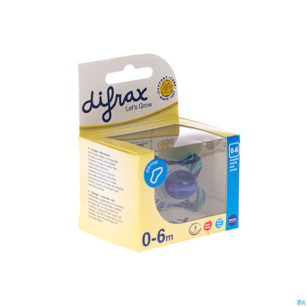 Difrax sucette silicone mini-dental    0-6m 799