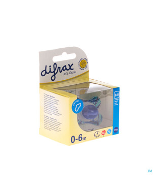 Difrax sucette silicone mini-dental    0-6m 799