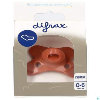 Difrax sucette silicone mini-dental    0-6m 799