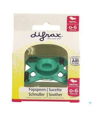 Difrax sucette silicone mini-dental    0-6m 799