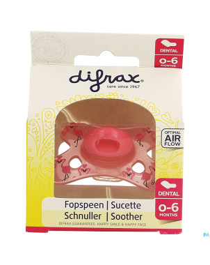 Difrax sucette silicone mini-dental    0-6m 799