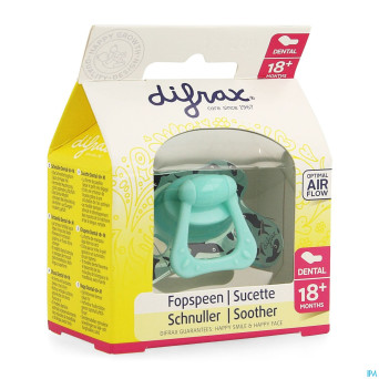 Difrax sucette sil dental xtra forte    18m+ 342