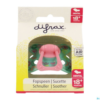 Difrax sucette sil dental xtra forte    18m+ 342