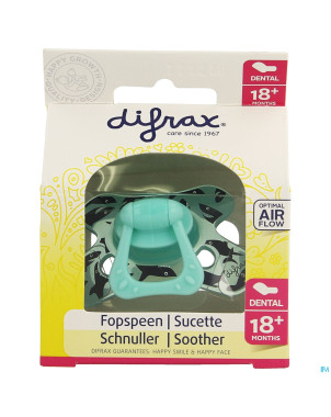 Difrax sucette sil dental xtra forte    18m+ 342
