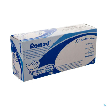 Gants chirurgien latex medium    100 pontos