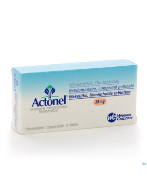 Actonel hebodomadaire tabl 12 x 35 mg