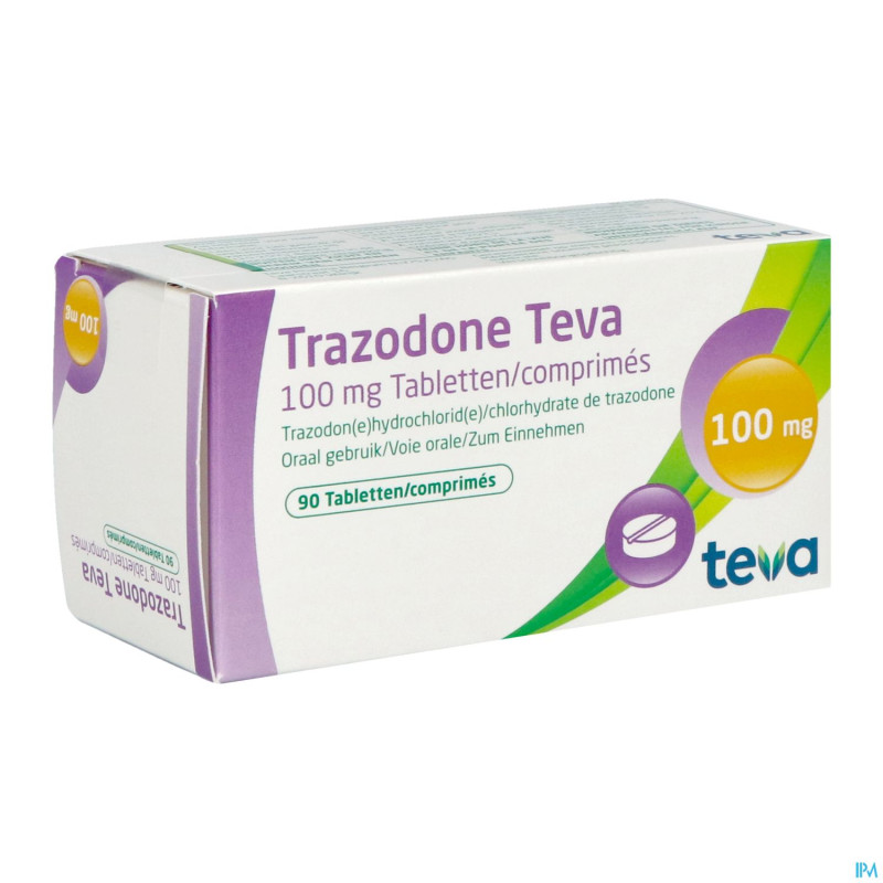 Trazodone teva tabl 90 x 100 mg