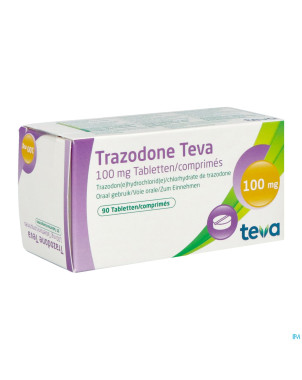 Trazodone teva tabl 90 x 100 mg