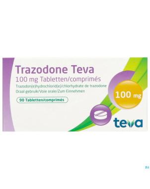 Trazodone teva tabl 90 x 100 mg