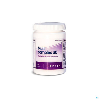 Leppin multi 30 multi vitamines-mineraux  tabl  60