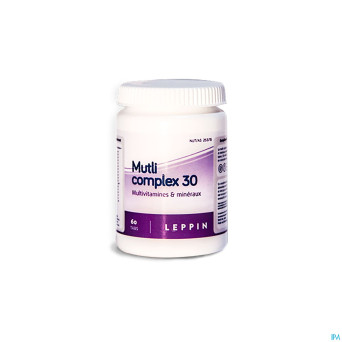 Leppin multi 30 multi vitamines-mineraux  tabl  60