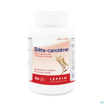 Leppin beta carotene naturel 6mg    tabl  60