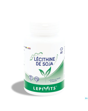 Lepivits lecithine de soya 1200mg    caps  60