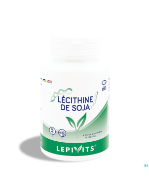 Lepivits lecithine de soya 1200mg    caps  60