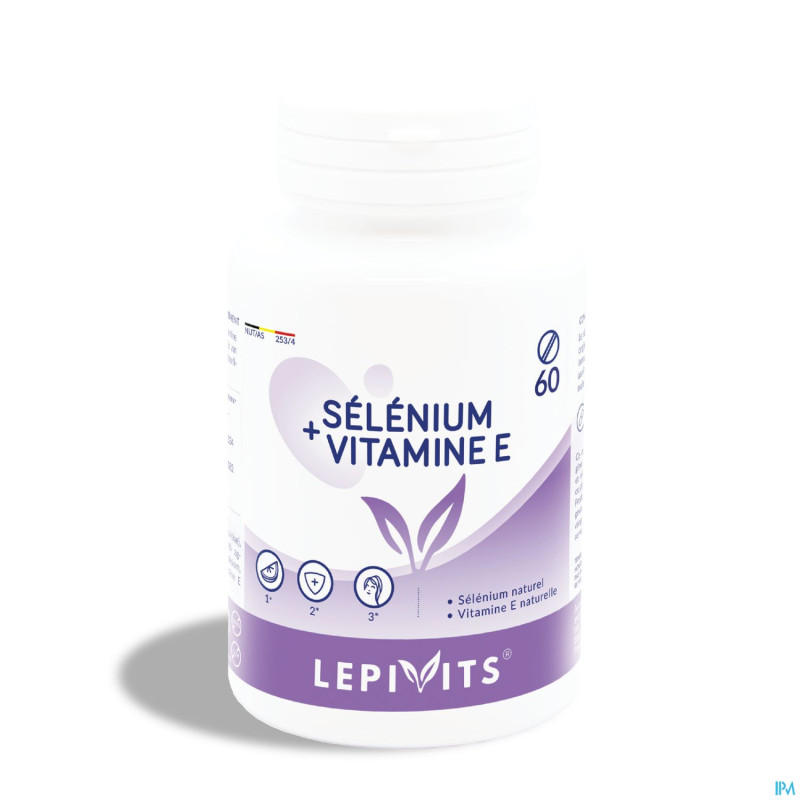 Lepivits selenium + vit e  comp  60
