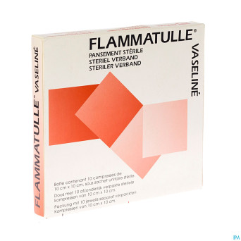 Flammatulle vaseline cp 10x10x10 rempl 1478726