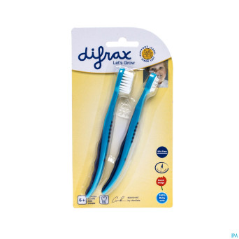 Difrax brosse a dents set(1x6-9m + 2x9m-1,5ans)151