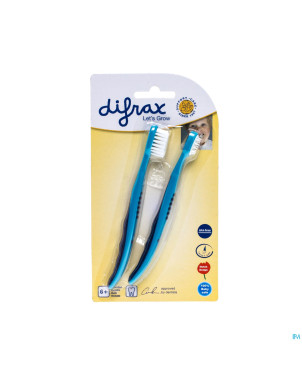 Difrax brosse a dents set(1x6-9m + 2x9m-1,5ans)151
