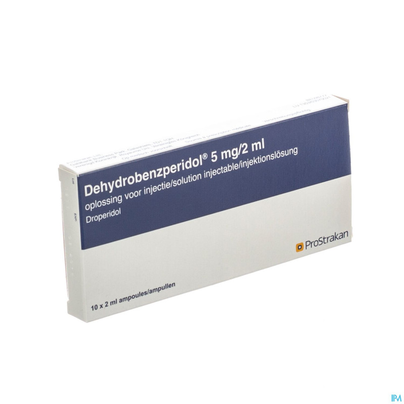 Dehydrobenzperidol 5,0mg/2ml im amp 10