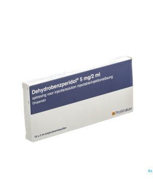 Dehydrobenzperidol 5,0mg/2ml im amp 10
