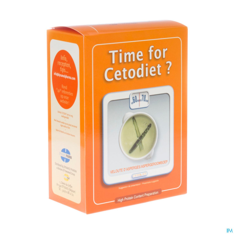 Cetodiet veloute asperge    pdr sachet  6