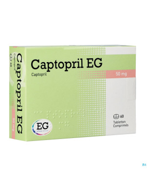 Captopril eg    comp 60x50mg